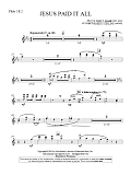 Jesus Paid It All - Flute 1 & 2