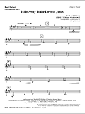 Hide Away In The Love Of Jesus - Bass Clarinet (sub. dbl bass)
