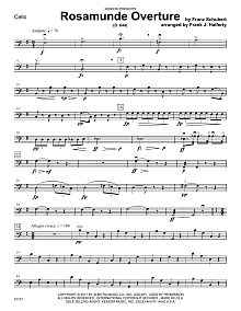 Rosamunde Overture (D. 644) - Cello 