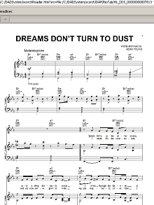 Dreams Don't Turn To Dust 