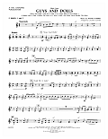 Music from Guys and Dolls (arr. Calvin Custer) - Bb Bass Clarinet
