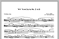 Air From Suite #3 In D - Trombone
