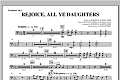 Rejoice, All Ye Daughters (from "Season Of Wonders") - Trombone 1 & 2