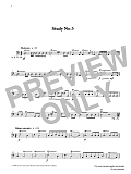 Study No.5 from Graded Music for Timpani, Book III