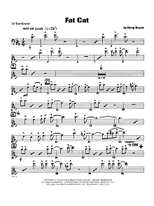 Fat Cat - Trombone 1 