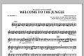 Welcome to the Jungle - Bb Trumpet 1