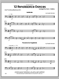 12 Renaissance Dances - Trombone 2