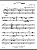 Let's Go Crazy - Piano