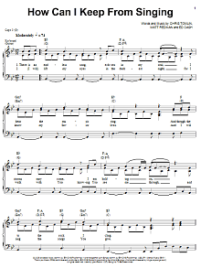 How Can I Keep From Singing 