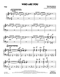 Who Are You - Piano