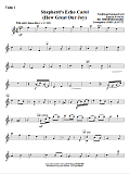 Shepherd's Echo Carol (How Great Our Joy) - Violin 1