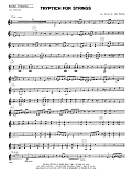 Tryptich For Strings - 1st Violin