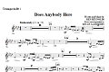 Does Anybody Here - Bb Trumpet 1