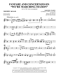 Fanfare and Concertato on "We're Marching to Zion" - Bb Trumpet 1,2