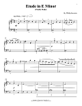 Etude In E Minor (Firefly Waltz)