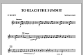 To Reach the Summit - Bb Trumpet
