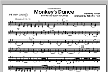 Monkey's Dance (from The Fairy Queen Suite, No. 2) - Violin 3 
