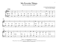 My Favorite Things (from The Sound of Music) (arr. Christopher Hussey)