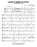 Love Is Here To Stay [Jazz version] (arr. Brent Edstrom)