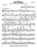 Isle Of Blue (based on the chord changes to "Blue Bossa") - Eb Solo Sheet