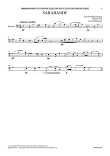 Sarabande 