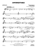 Unforgettable (arr. Roger Holmes) - Baritone Sax