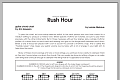 Rush Hour - Guitar/ Rhythm