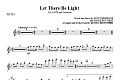 Let There Be Light - Flute 1