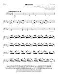 He Lives - Cello