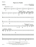 Papa Loves Mambo (arr. Mark Hayes) - Drums