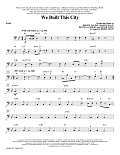 We Built This City (arr. Kirby Shaw) - Bass