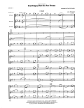 Contrapuntal Six For Three - Full Score