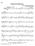 Psalm of Celebration - Cello