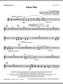 Adore Him - Clarinet 1 & 2 