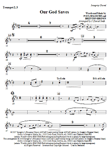 Our God Saves - Bb Trumpet 2,3 