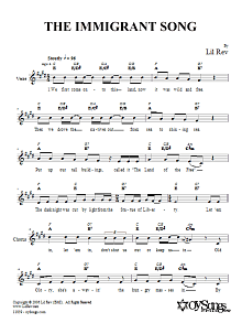 The Immigrant Song 