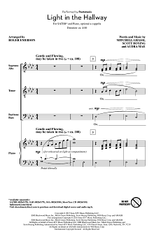 Light In The Hallway (arr. Roger Emerson) 