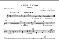 A Simple Song (from Mass) - Bb Tenor Saxophone