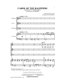 Carol Of The Bagpipers (Canzone D'l Zampognari) 