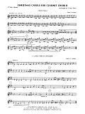 Christmas Carols For Clarinet Choir II - Eb Alto Clarinet