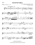 God of Our Fathers - Violin 1