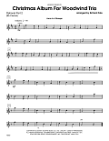 Christmas Album For Woodwind Trio - Part 2