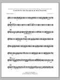 Concerto For Alto Saxophone And Wind Ensemble - Eb Baritone Sax