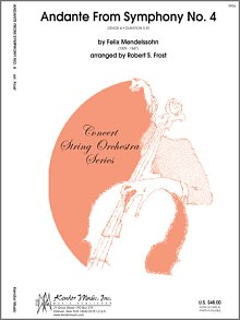 Andante From Symphony No. 4 - Full Score 