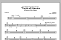 Words of Lincoln - Timpani