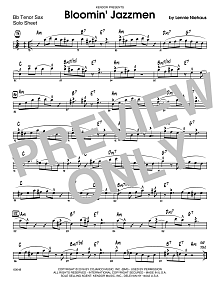 Bloomin' Jazzmen - Eb Solo Sheet 