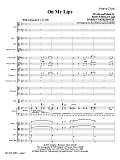 On My Lips - Full Score