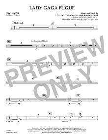 Lady Gaga Fugue - Percussion 2 