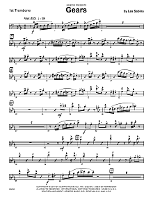 Gears - 1st Trombone 