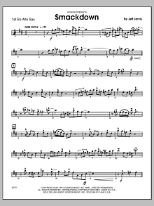 Smackdown - Alto Sax 1 